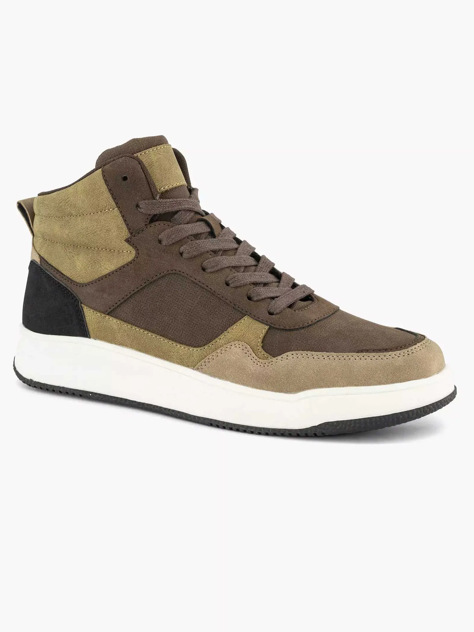 Memphis One Taupe Hoge Sneaker-Heren Sneakers