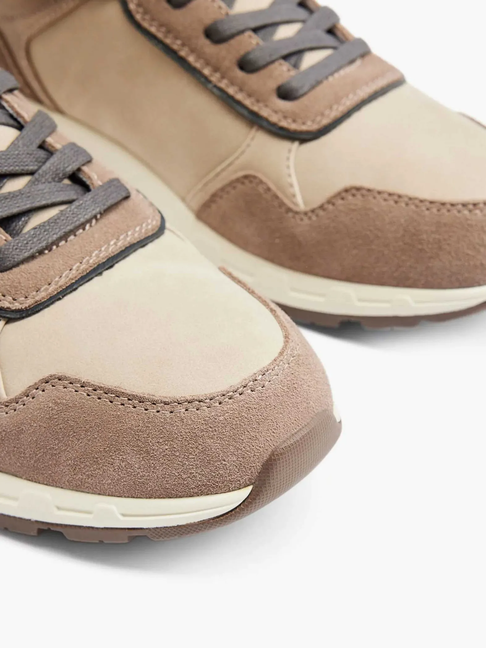 Gallus Taupe Sneaker-Heren Sneakers