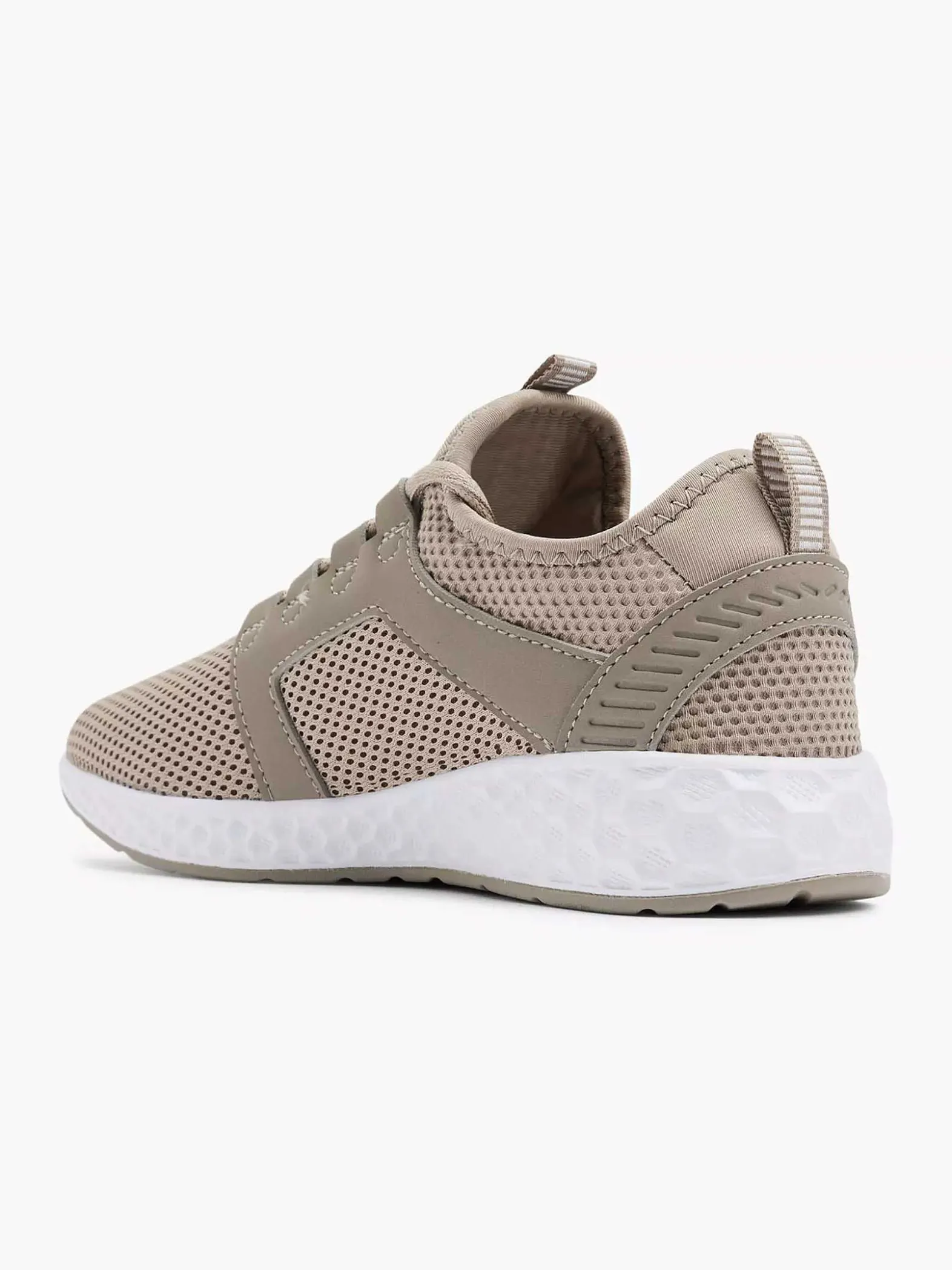 Bench Taupe Sneaker Memory Foam-Dames Sneakers