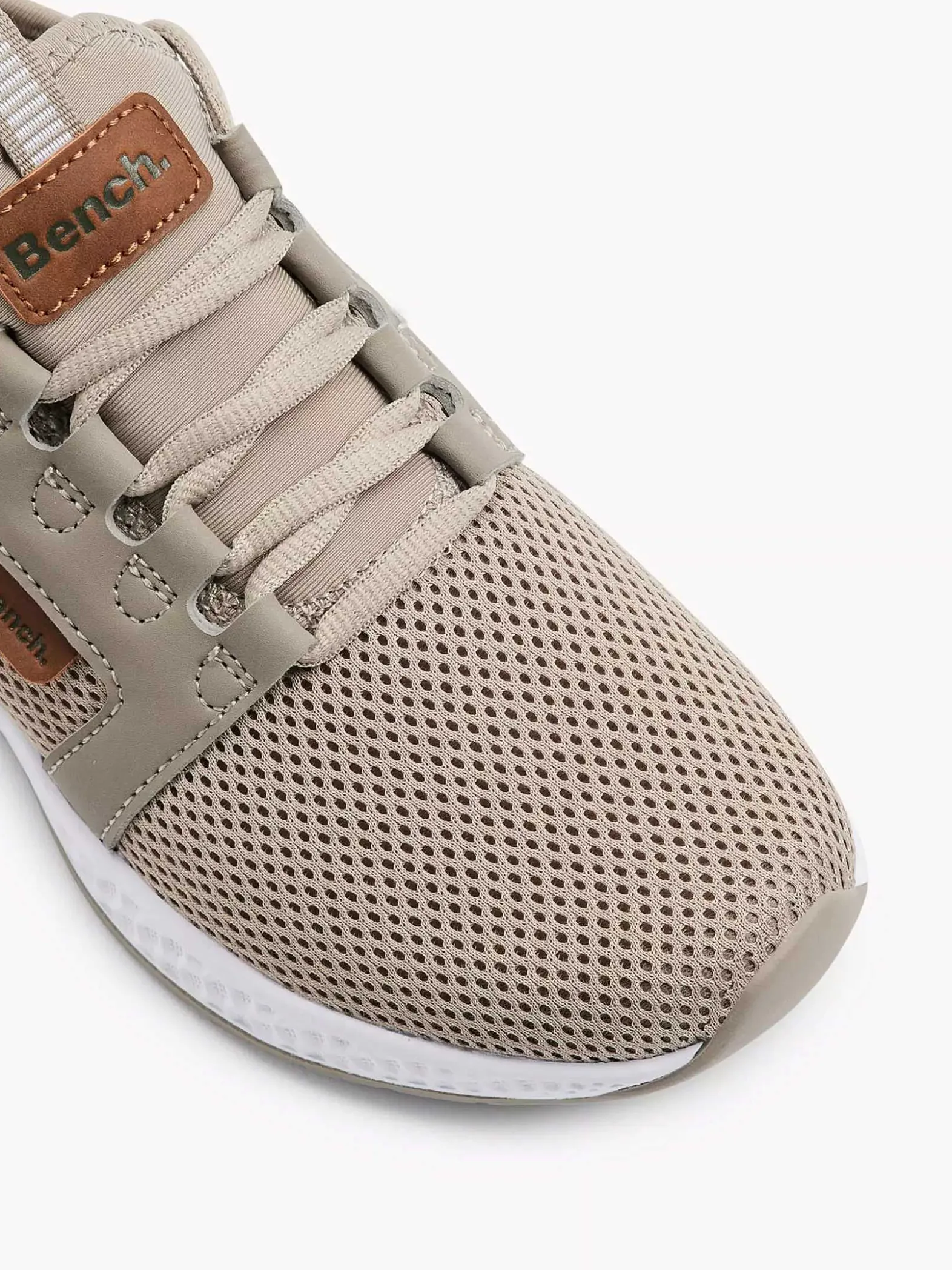 Bench Taupe Sneaker Memory Foam-Dames Sneakers