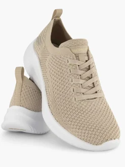 Skechers Taupe Zinergy-Dames Sneakers