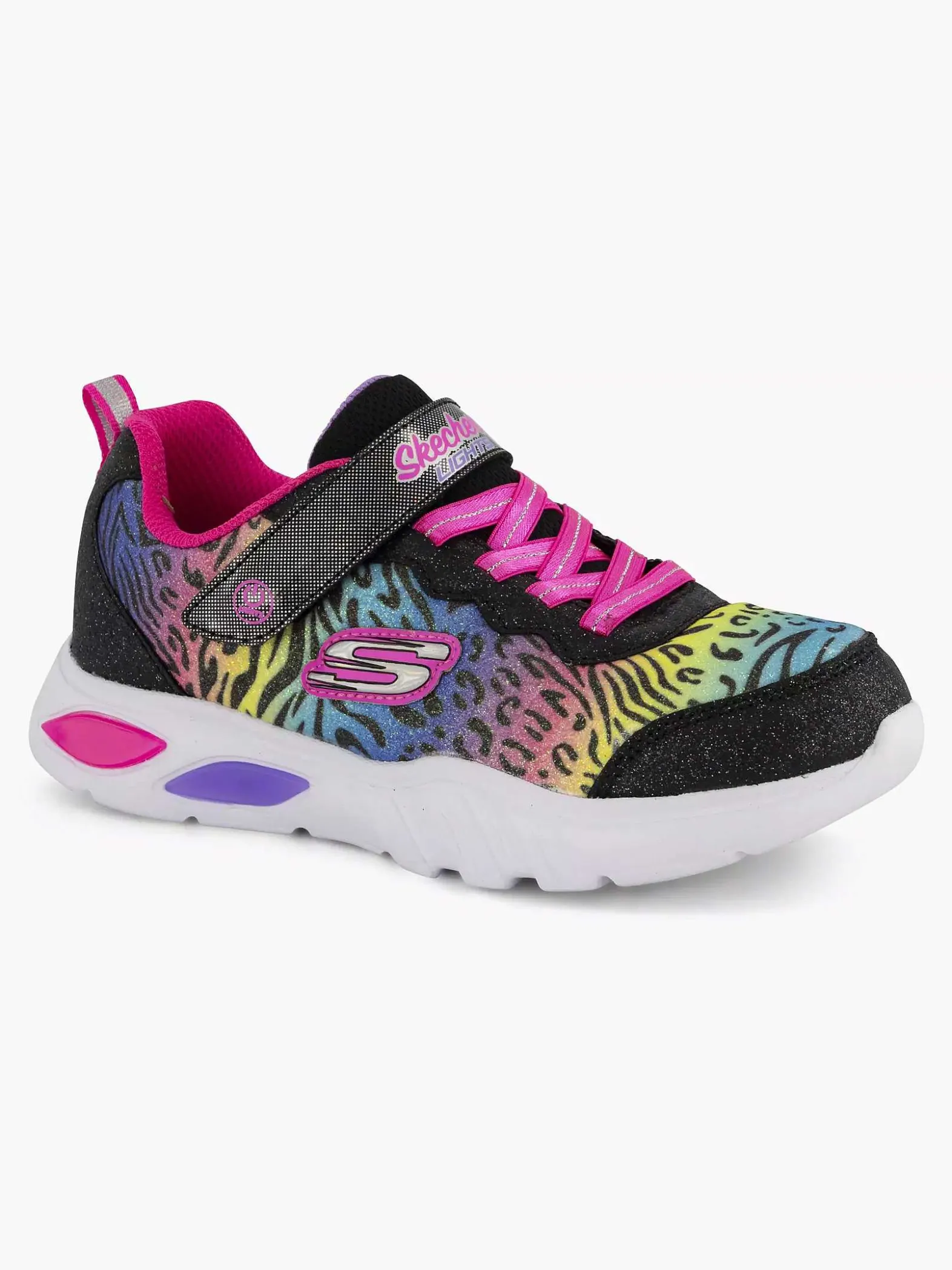 Skechers Veelkleurige Sneaker Lichtjes-Kinderen Jongensschoenen