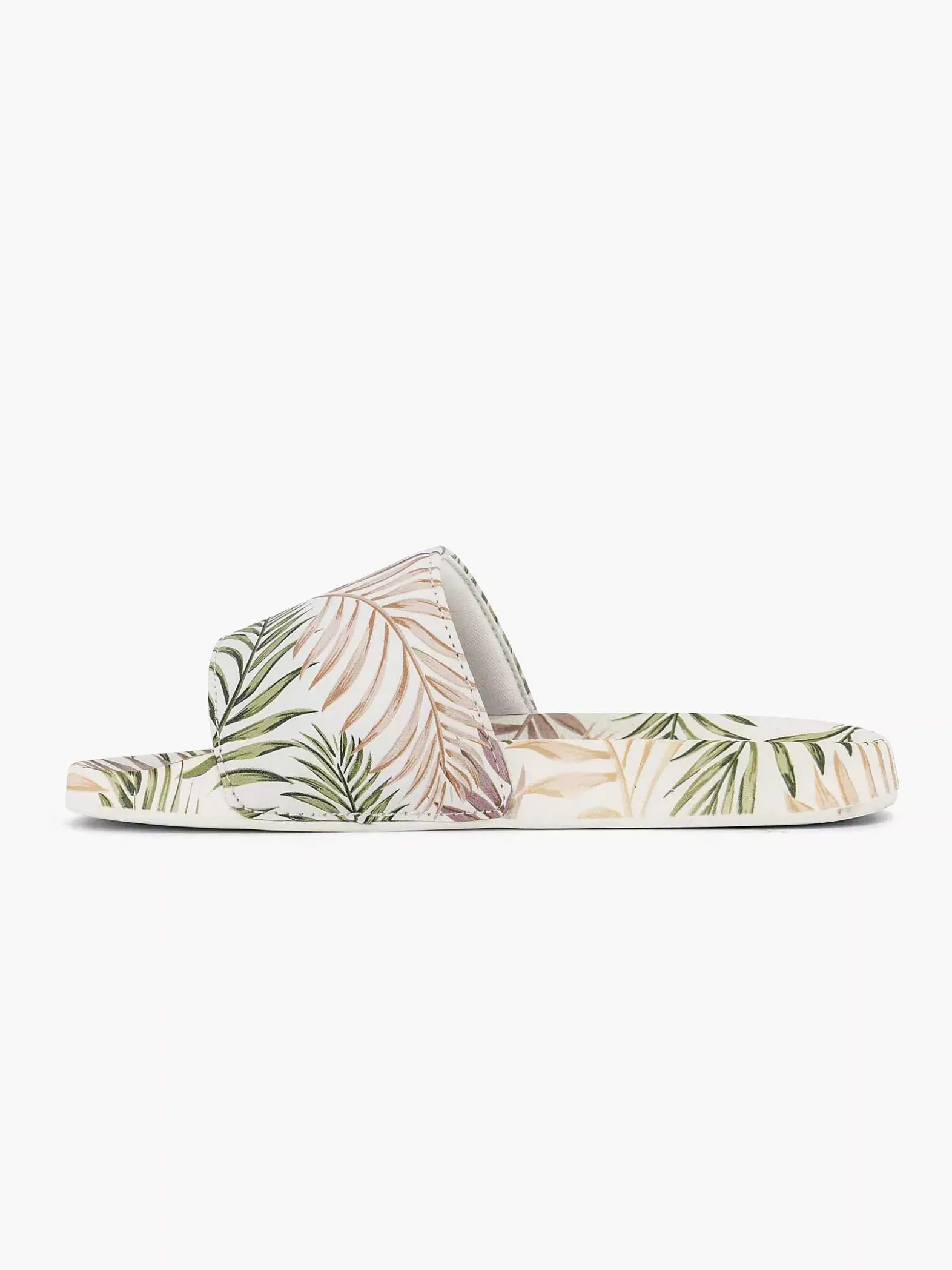 Blue Fin Wit/ Groene Slipper Bladeren-Kinderen Jongensschoenen