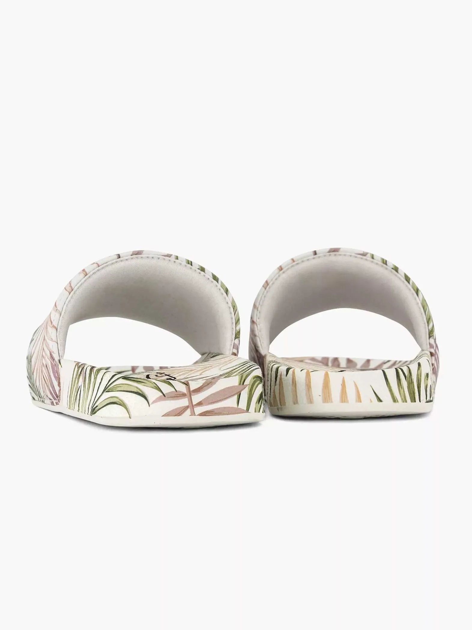 Blue Fin Wit/ Groene Slipper Bladeren-Kinderen Jongensschoenen