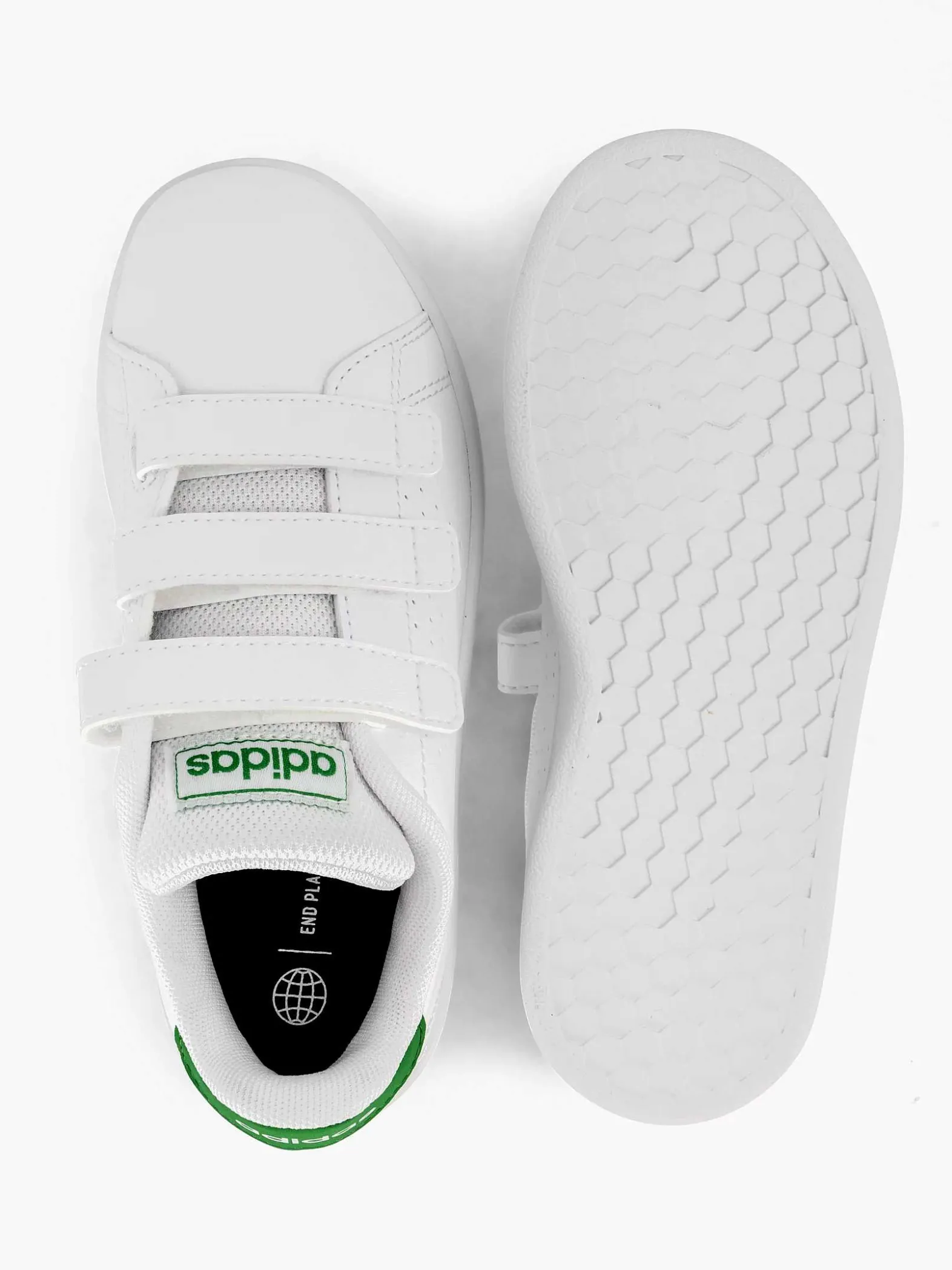 adidas Witte Advantage Cf C-Kinderen Jongensschoenen