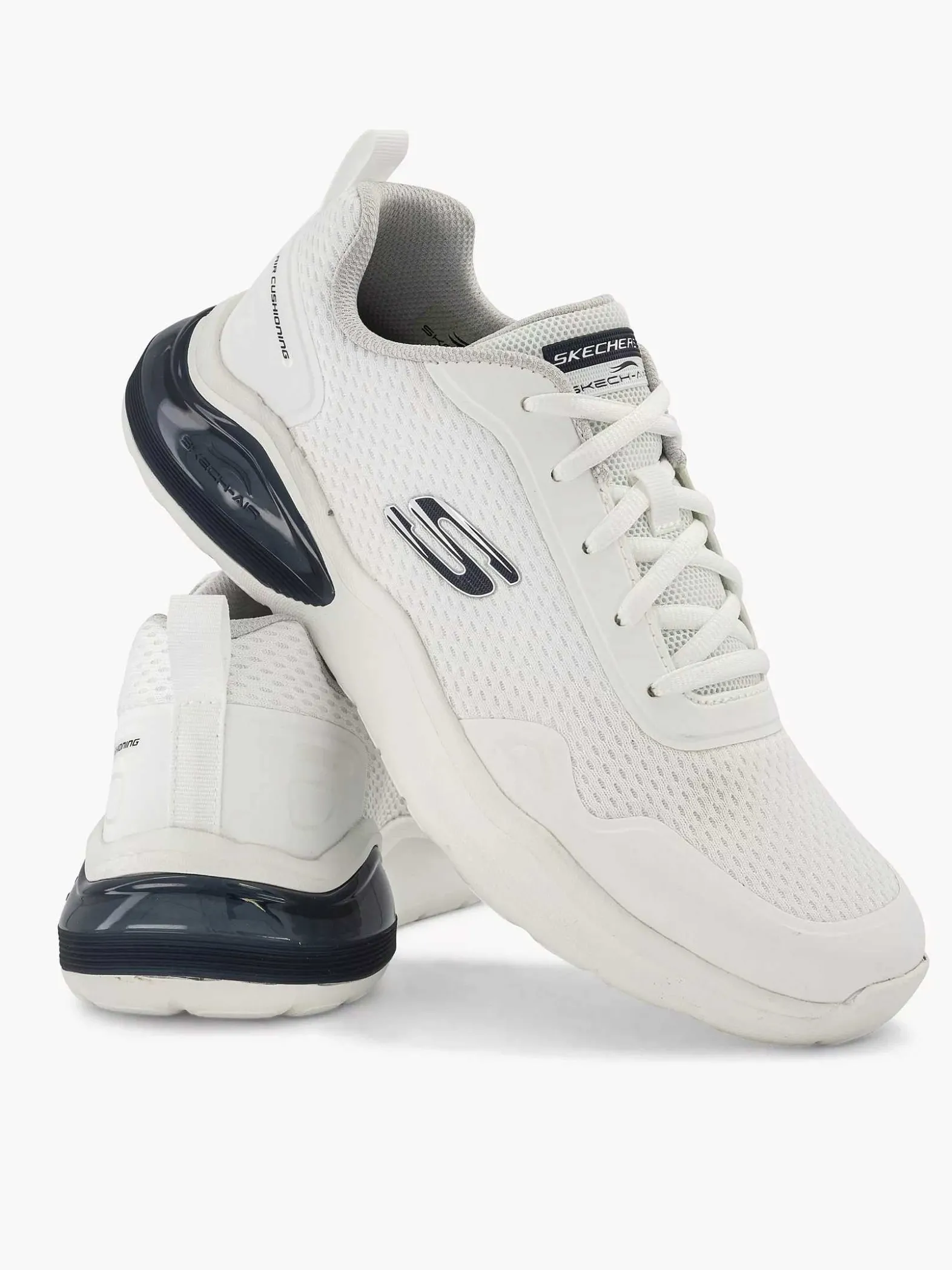 Skechers Witte Air Cushioning - Citro-Heren Sneakers