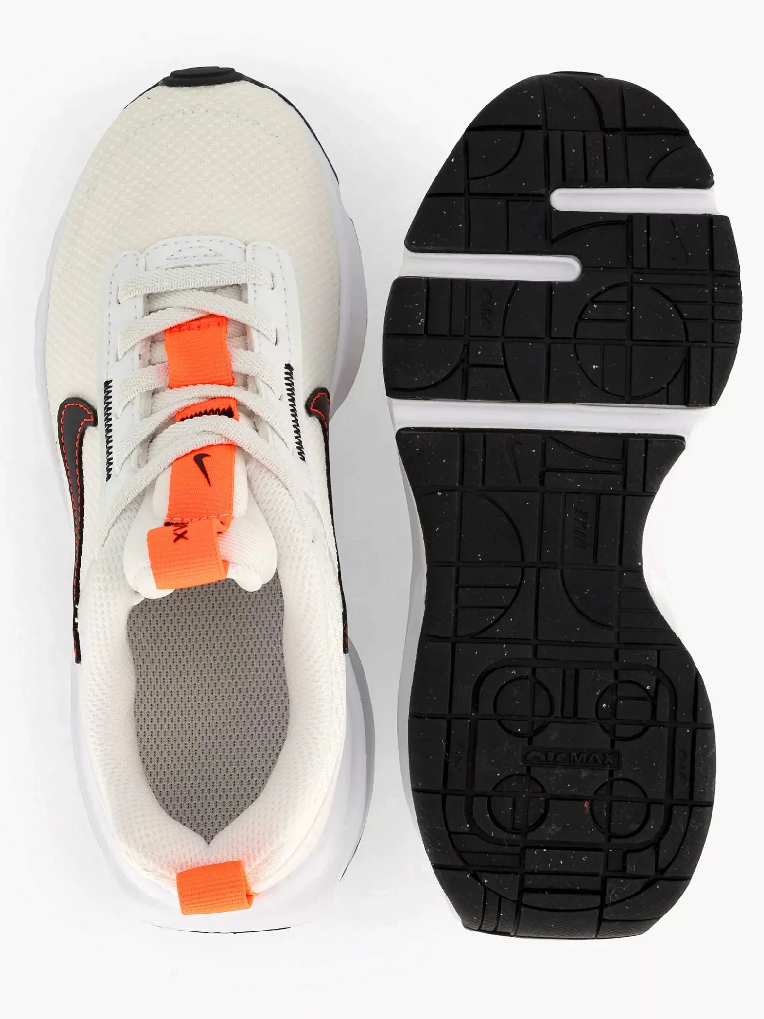 Nike Witte Air Max Intrlk Lite-Kinderen Jongensschoenen