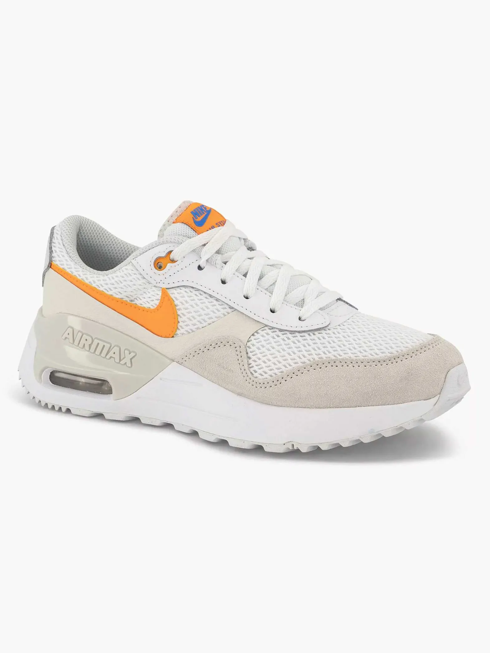 Nike Witte Air Max Systm-Kinderen Jongensschoenen