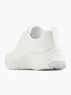 Skechers Witte Arch Comfort - Natural Flutter-Dames Sneakers