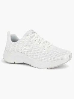 Skechers Witte Arch Comfort - Natural Flutter-Dames Sneakers