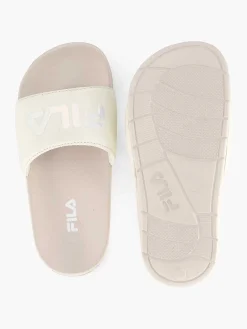 FILA Witte Badslipper-Kinderen Jongensschoenen