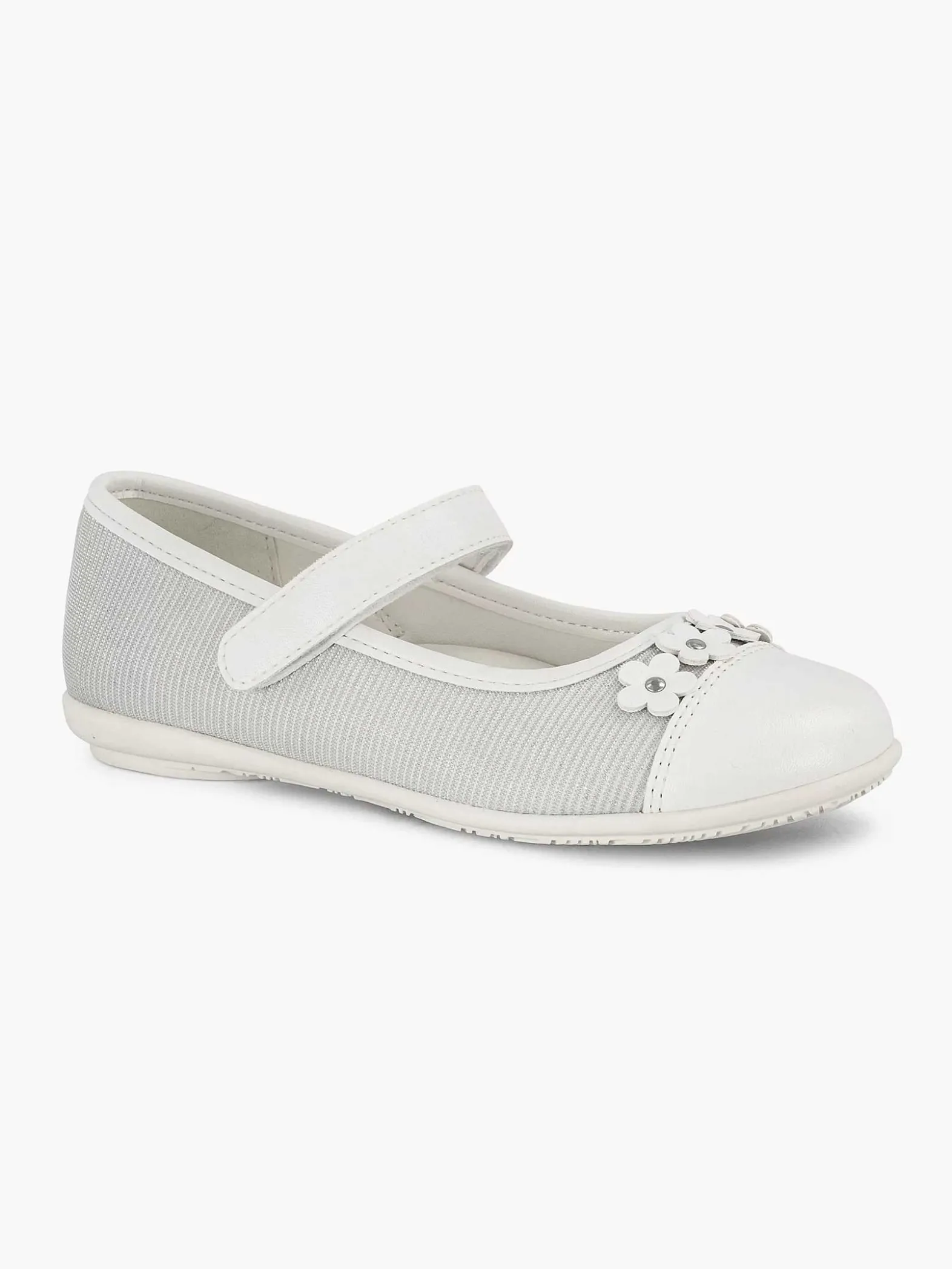 Graceland Witte Ballerina Bloemen-Kinderen Babyschoenen