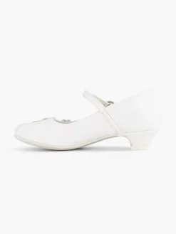 Cupcake Couture Witte Ballerina Bloemetjes-Kinderen Jongensschoenen