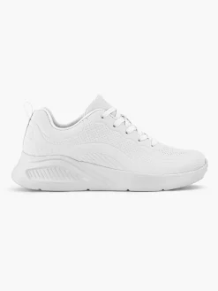 Skechers Witte Bobs Buno - How Sweet-Dames Sneakers