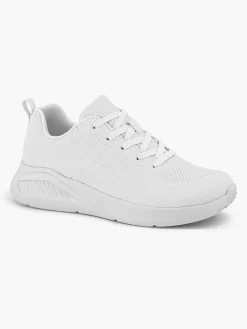 Skechers Witte Bobs Buno - How Sweet-Dames Sneakers