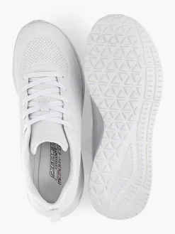 Skechers Witte Bobs Buno - How Sweet-Dames Sneakers