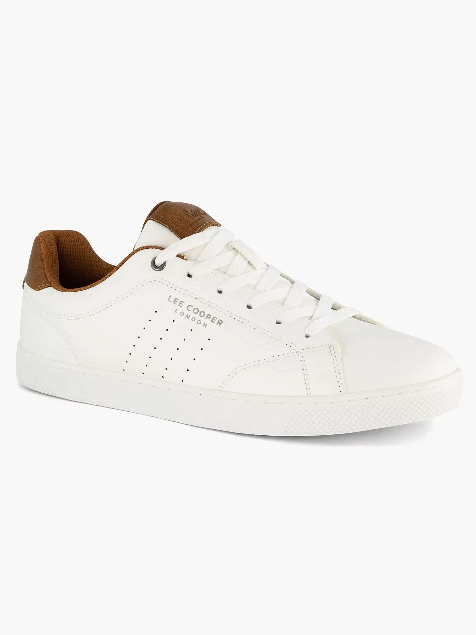 Lee Cooper Witte Bolton Men Low-Heren Sneakers