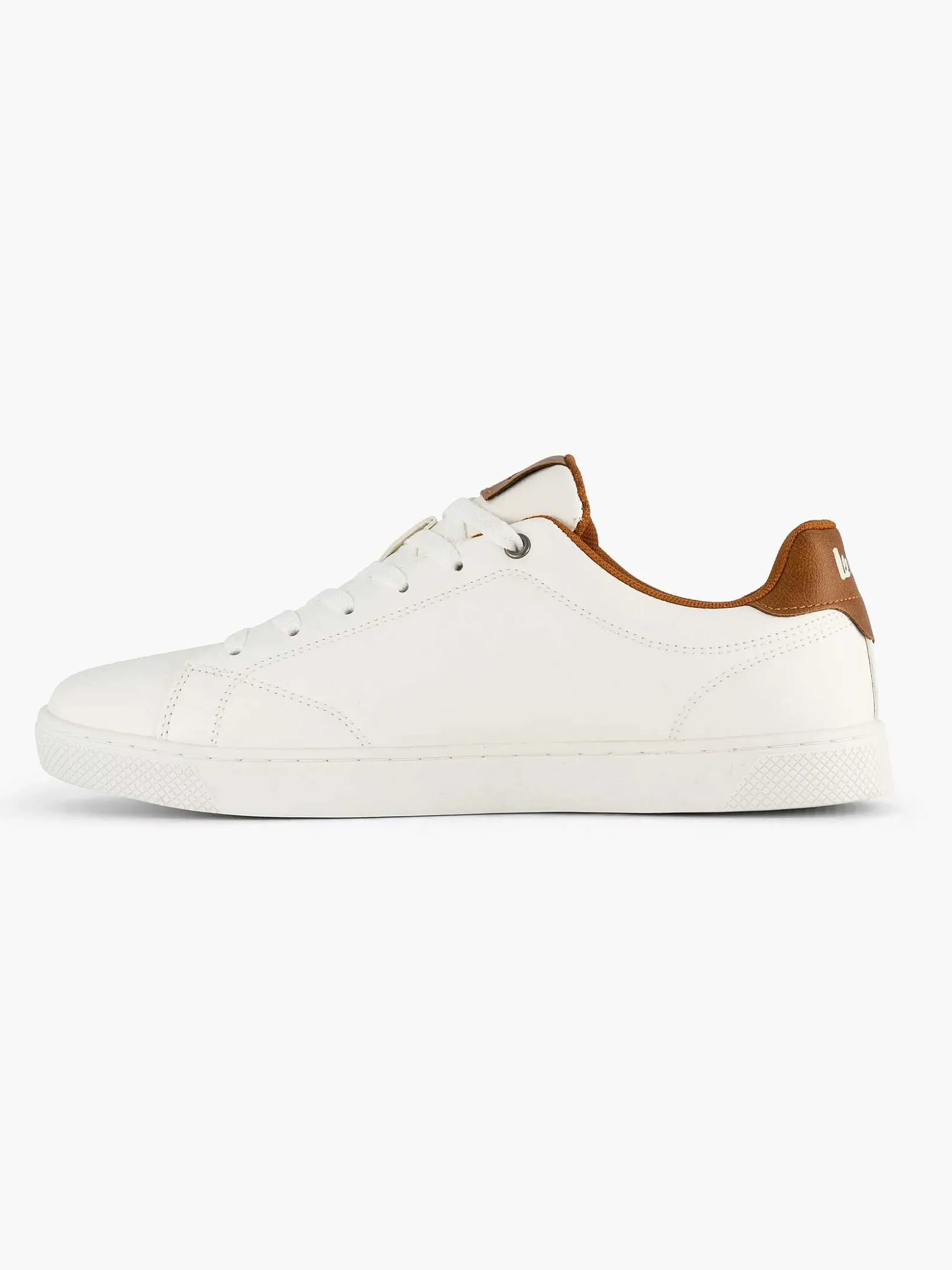 Lee Cooper Witte Bolton Men Low-Heren Sneakers