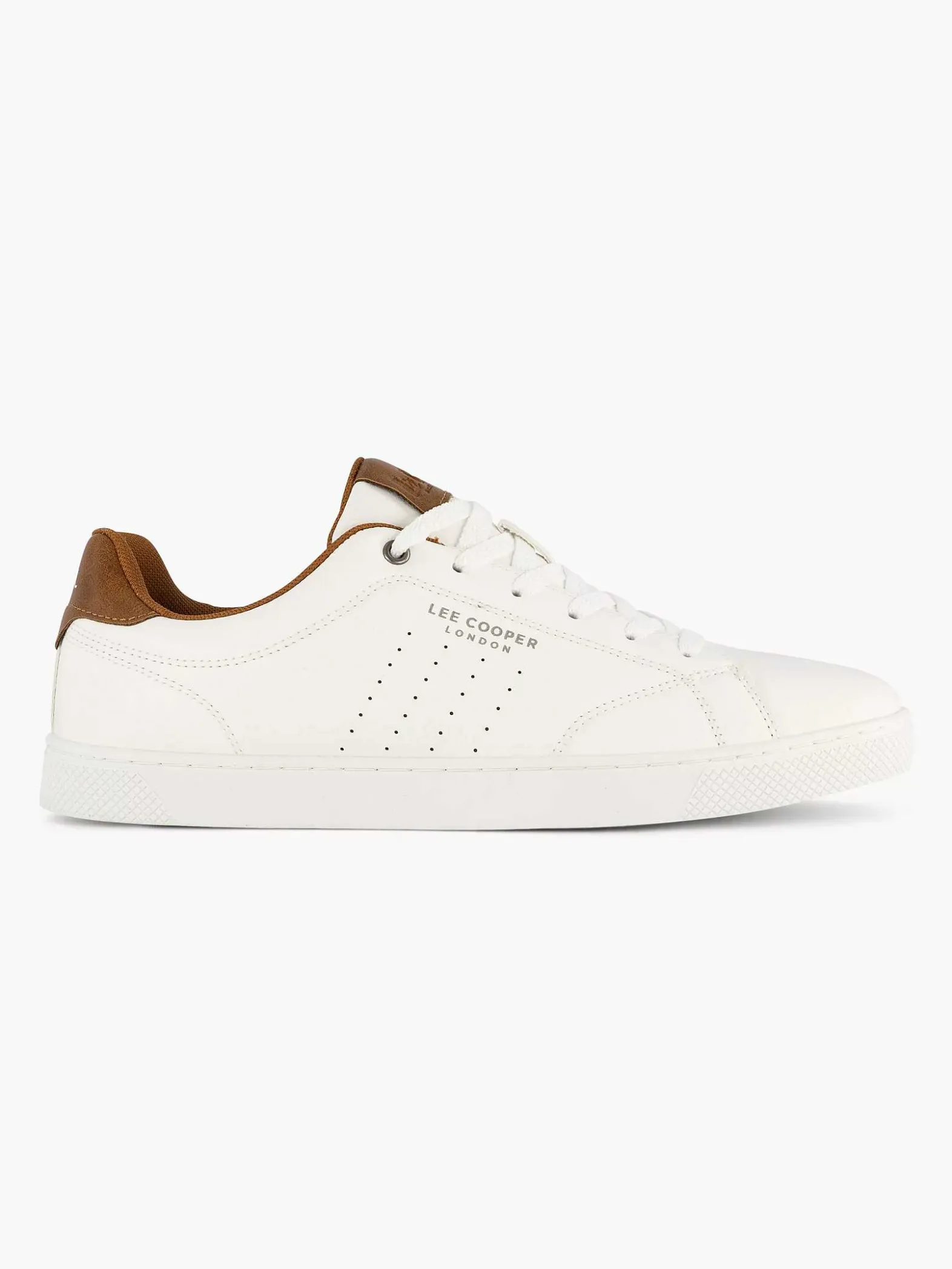 Lee Cooper Witte Bolton Men Low-Heren Sneakers