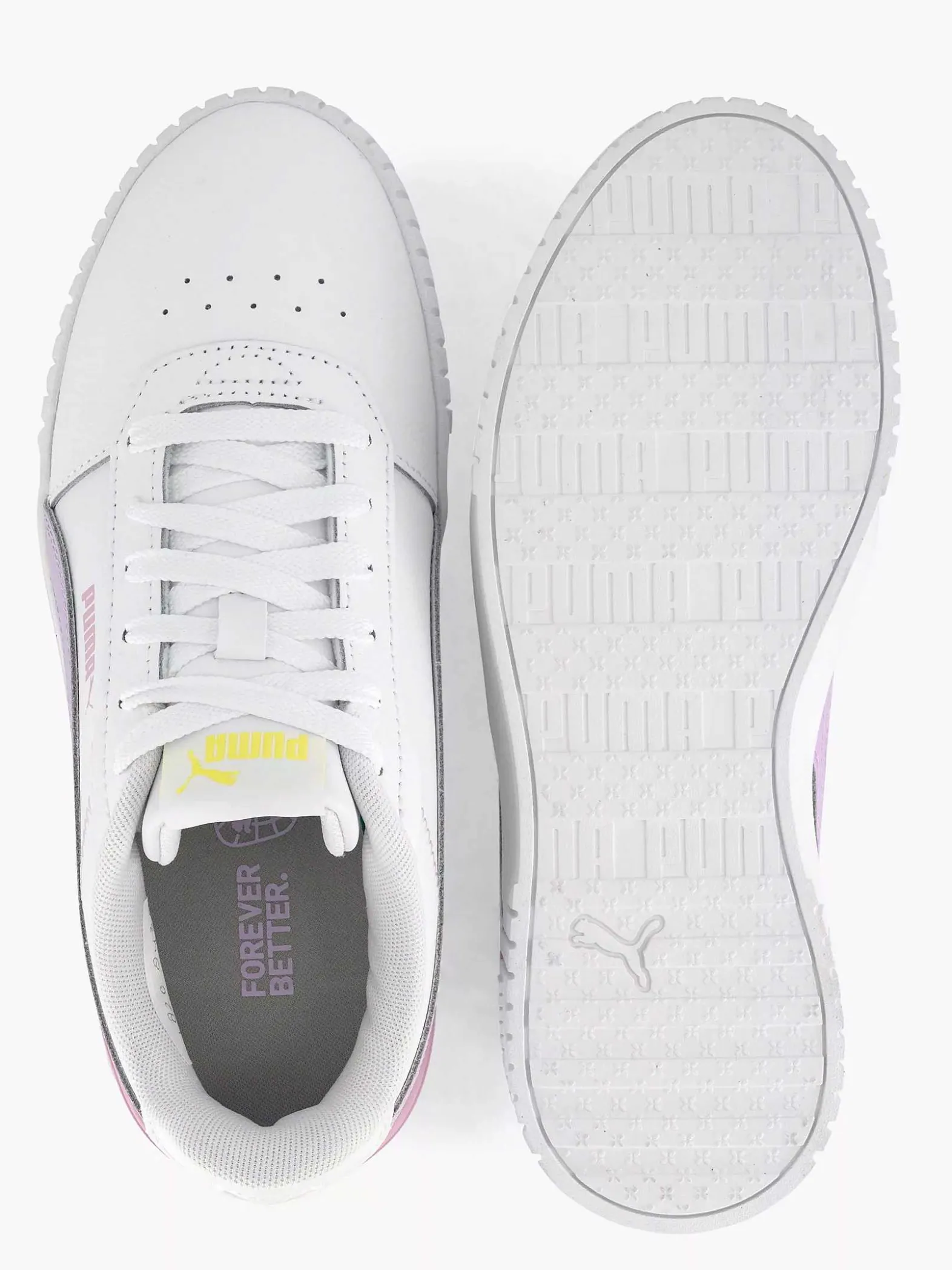 Puma Witte Carina 2.0-Dames Sneakers