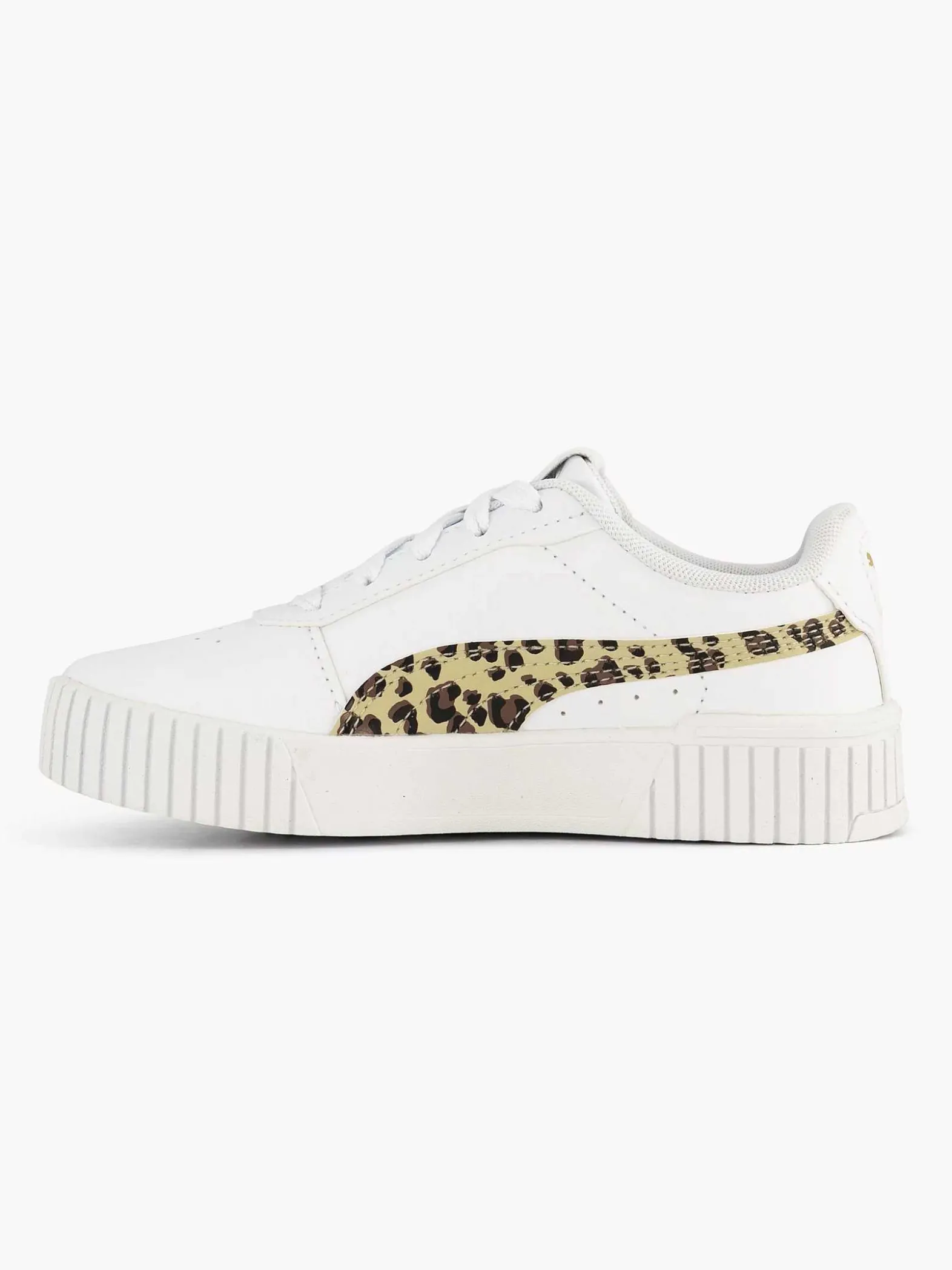 Puma Witte Carina 2.0 Animal Update Ps-Kinderen Jongensschoenen