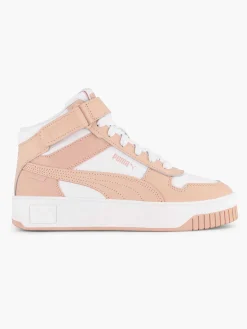 Puma Witte Carina Street Mid-Dames Sneakers
