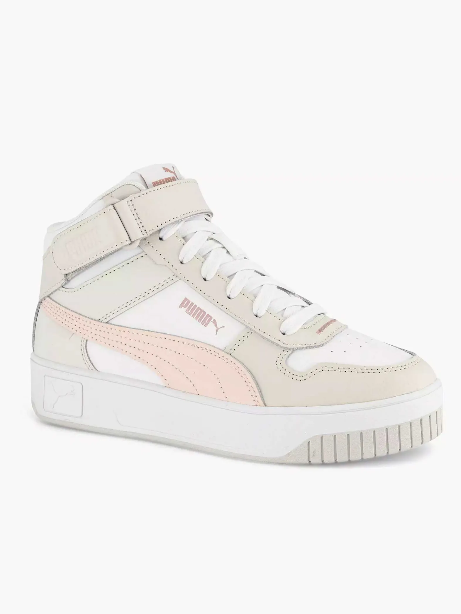 Puma Witte Carina Street Mid-Dames Sneakers