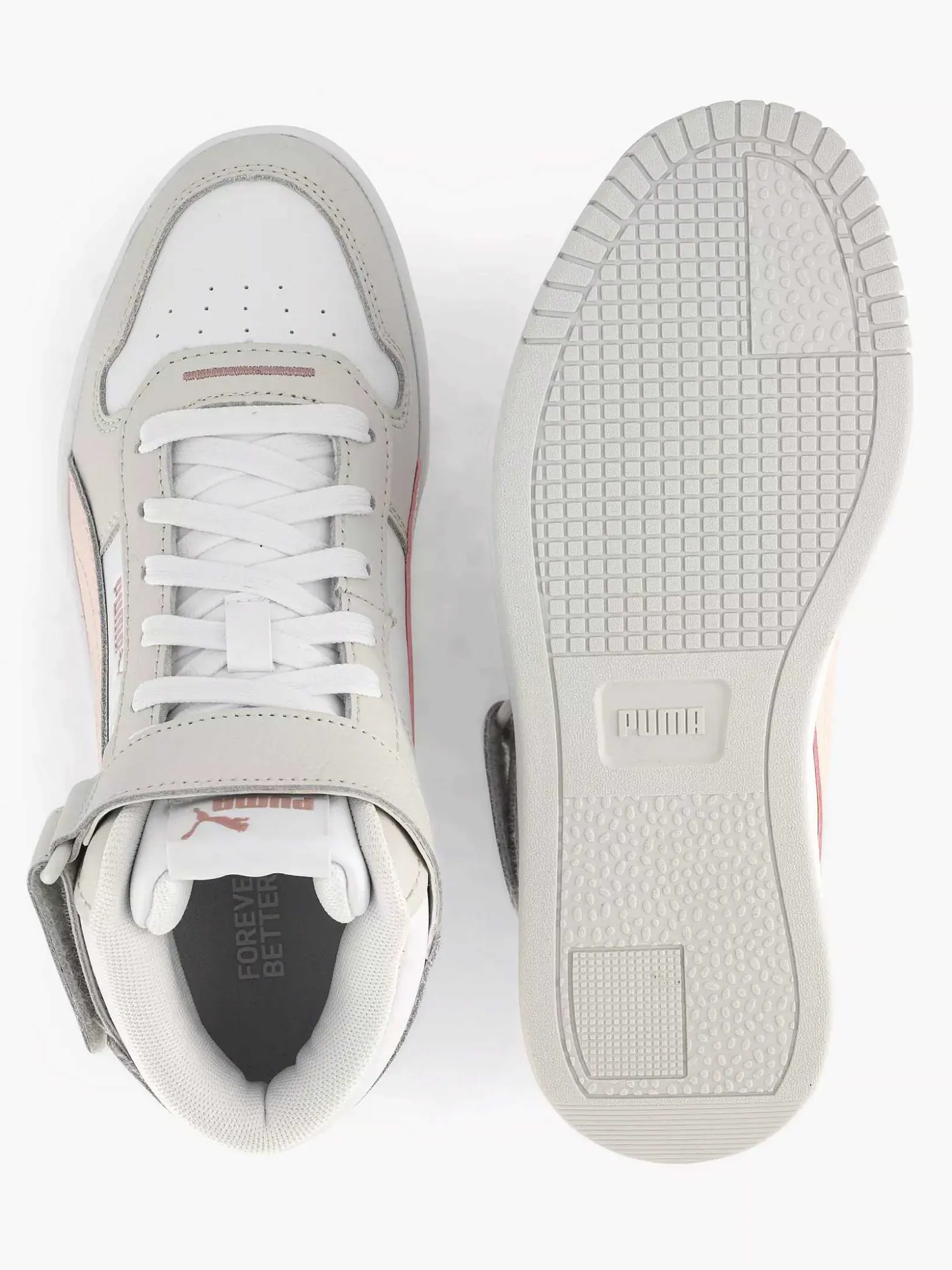 Puma Witte Carina Street Mid-Dames Sneakers