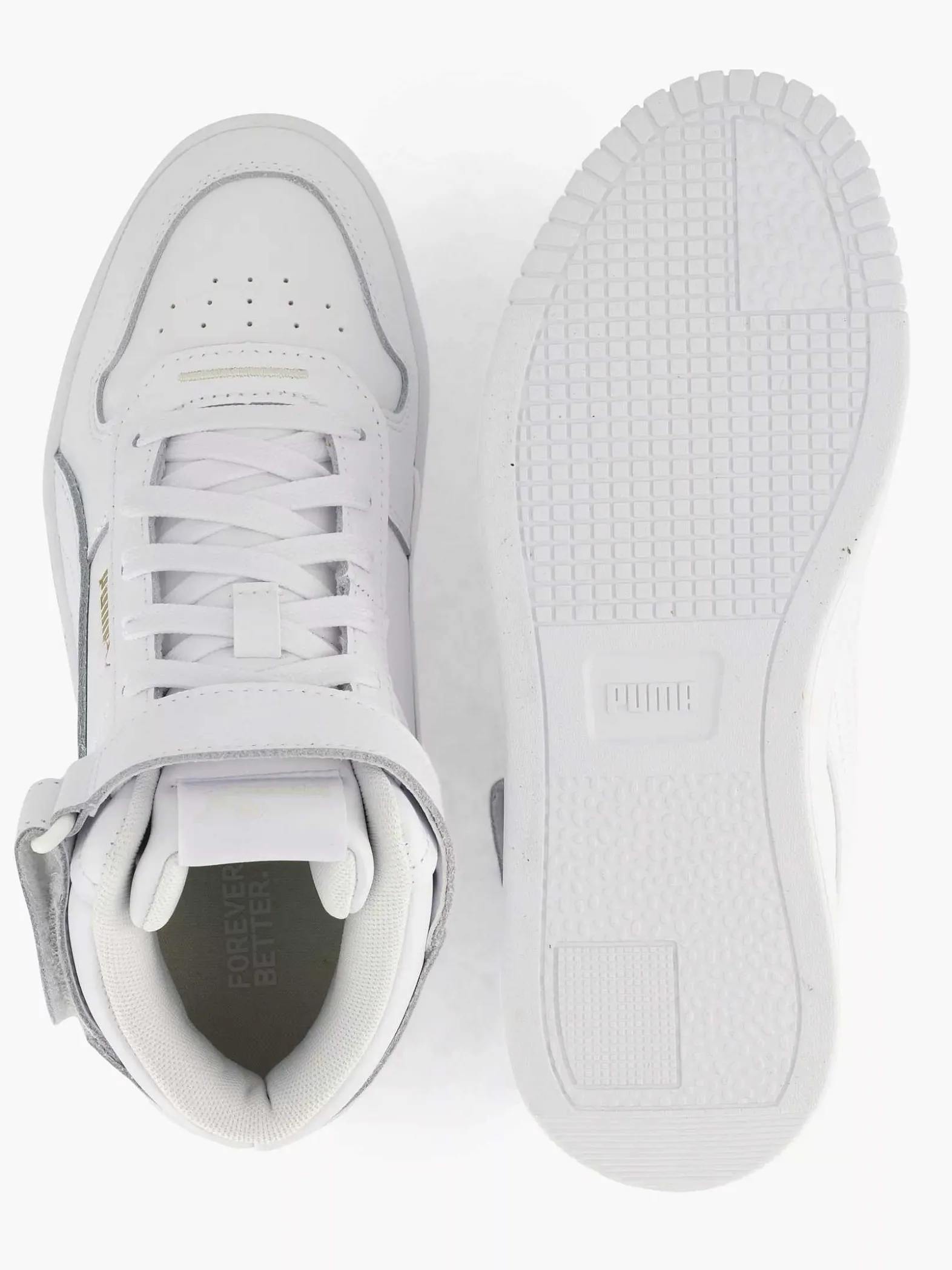 Puma Witte Carina Street Mid-Dames Sneakers