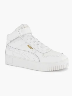 Puma Witte Carina Street Mid-Dames Sneakers