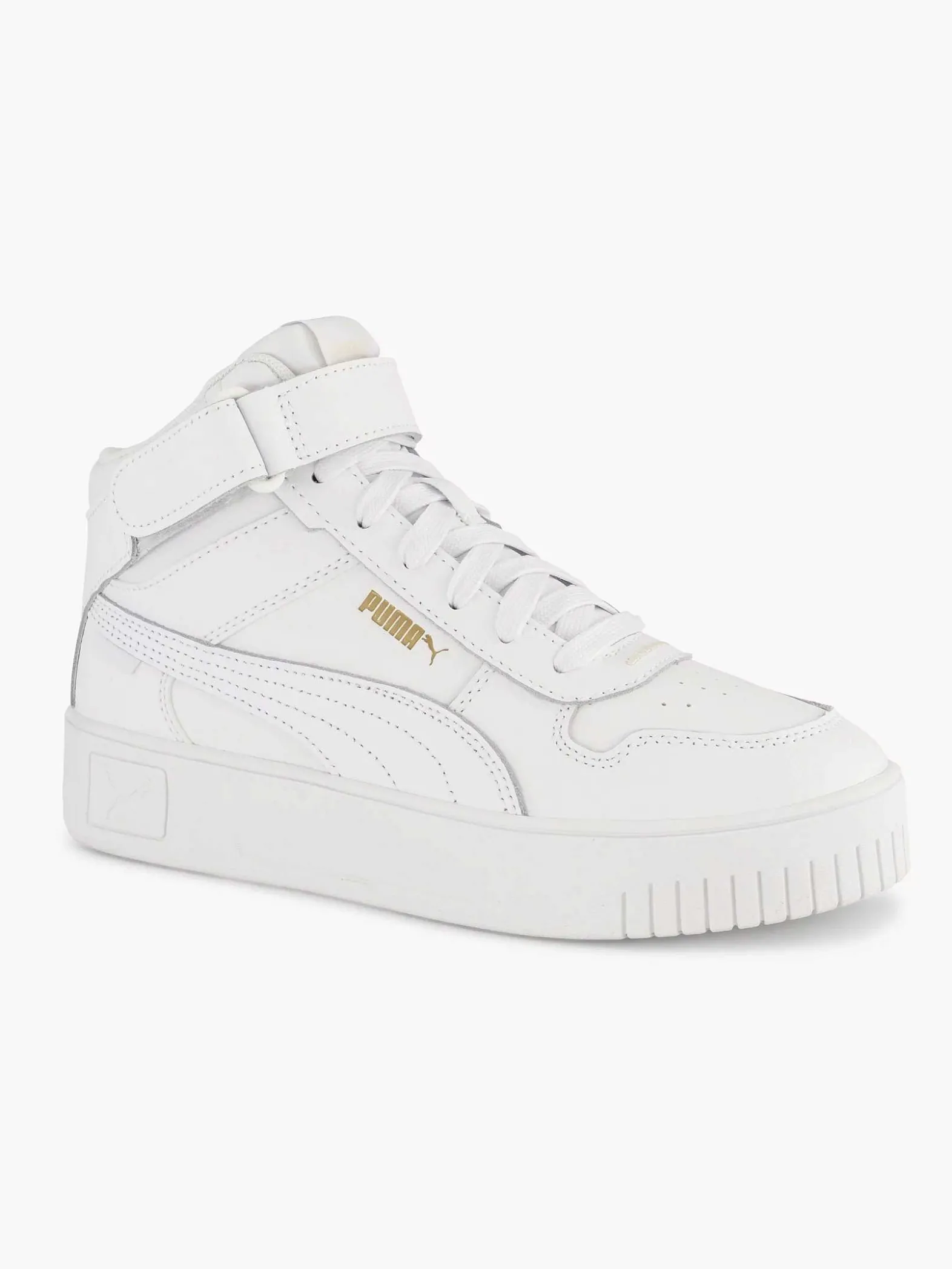 Puma Witte Carina Street Mid-Dames Sneakers
