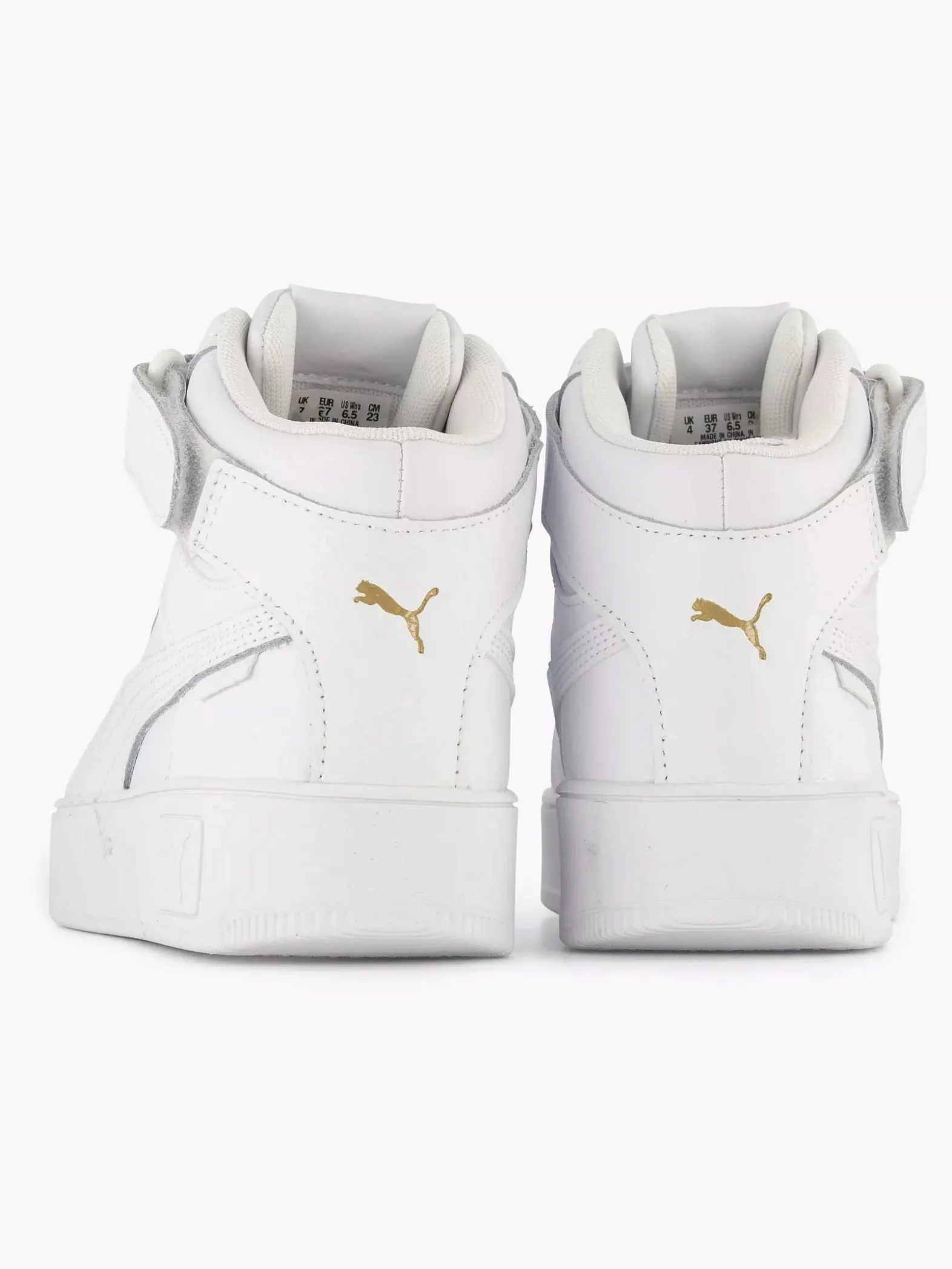 Puma Witte Carina Street Mid-Dames Sneakers