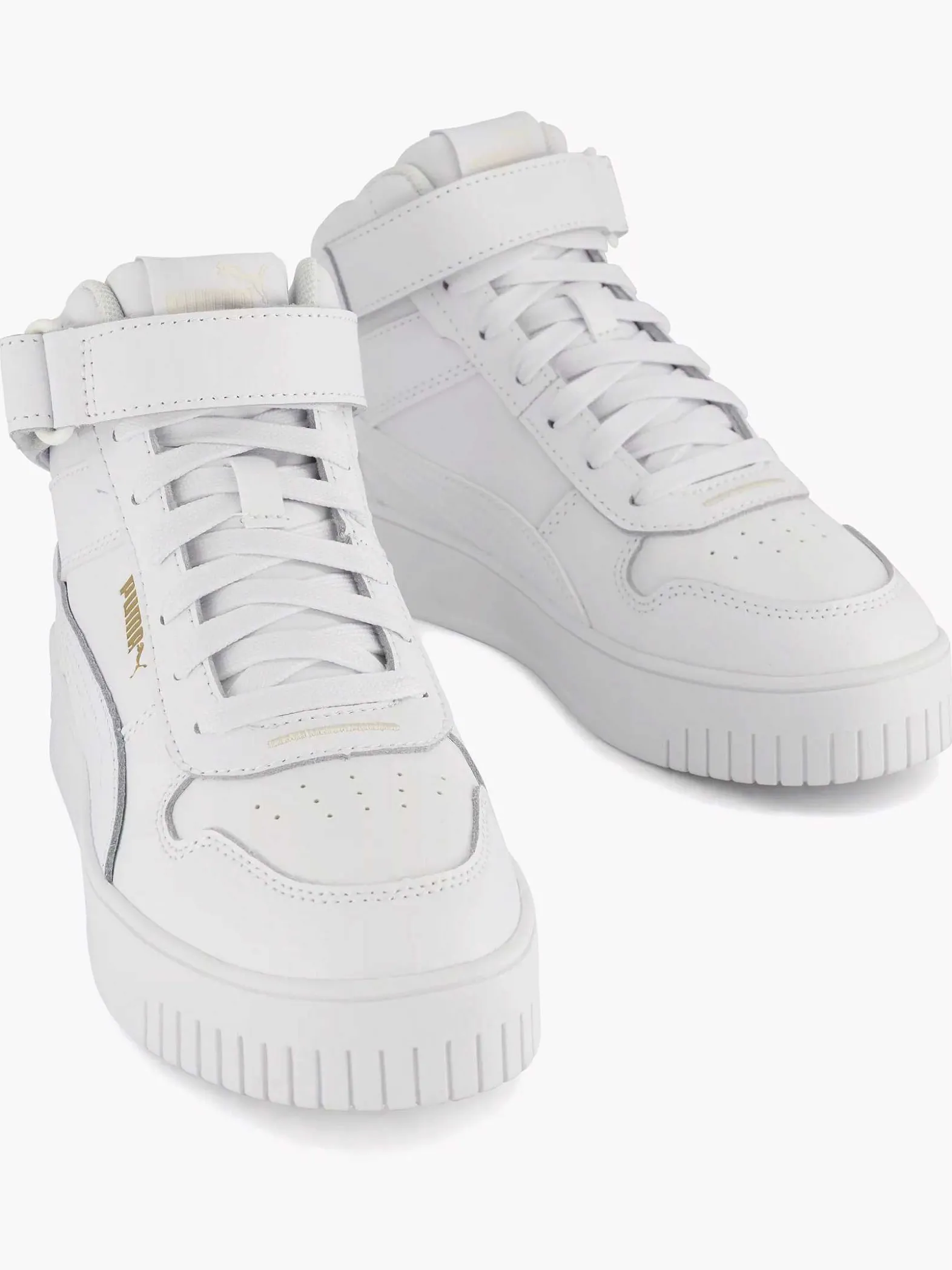Puma Witte Carina Street Mid-Dames Sneakers
