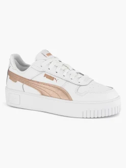 Puma Witte Carina Street Rose-Dames Sneakers
