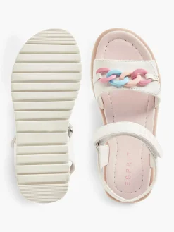 Esprit Witte Chunky Sandaal Sierketting-Kinderen Jongensschoenen