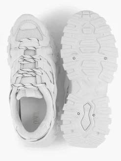 Oxmox Witte Chunky Sneaker-Dames Sneakers