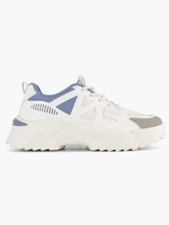 Oxmox Witte Chunky Sneaker-Dames Sneakers