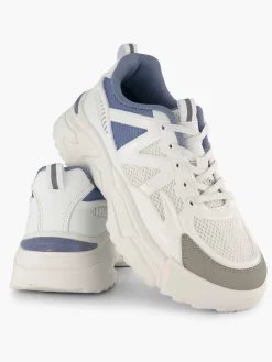Oxmox Witte Chunky Sneaker-Dames Sneakers
