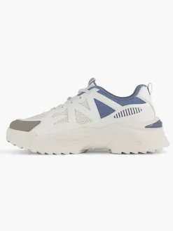 Oxmox Witte Chunky Sneaker-Dames Sneakers
