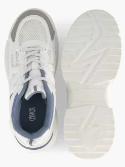 Oxmox Witte Chunky Sneaker-Dames Sneakers
