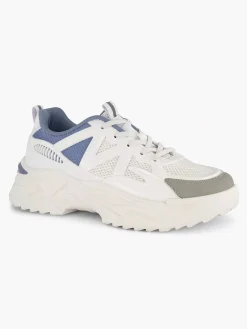 Oxmox Witte Chunky Sneaker-Dames Sneakers
