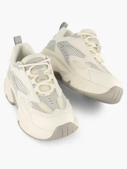 Oxmox Witte Chunky Sneaker-Dames Sneakers