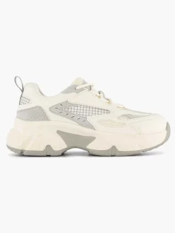 Oxmox Witte Chunky Sneaker-Dames Sneakers