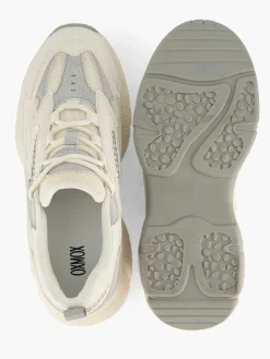 Oxmox Witte Chunky Sneaker-Dames Sneakers