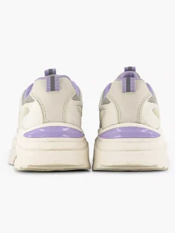 Oxmox Witte Chunky Sneaker-Dames Sneakers