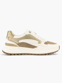 Graceland Witte Chunky Sneaker Glitter-Dames Sneakers