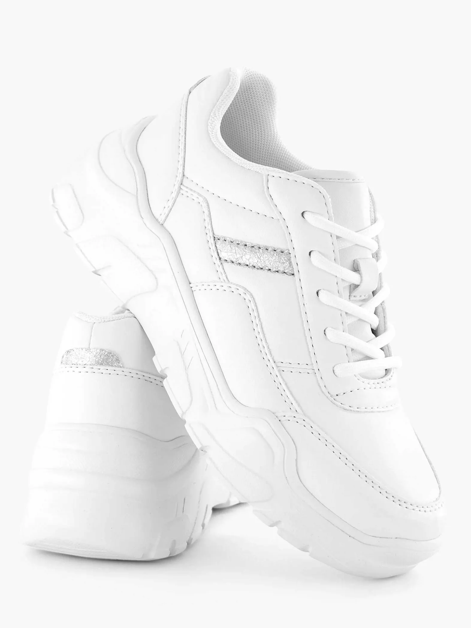 Oxmox Witte Chunky Sneakers-Kinderen Jongensschoenen