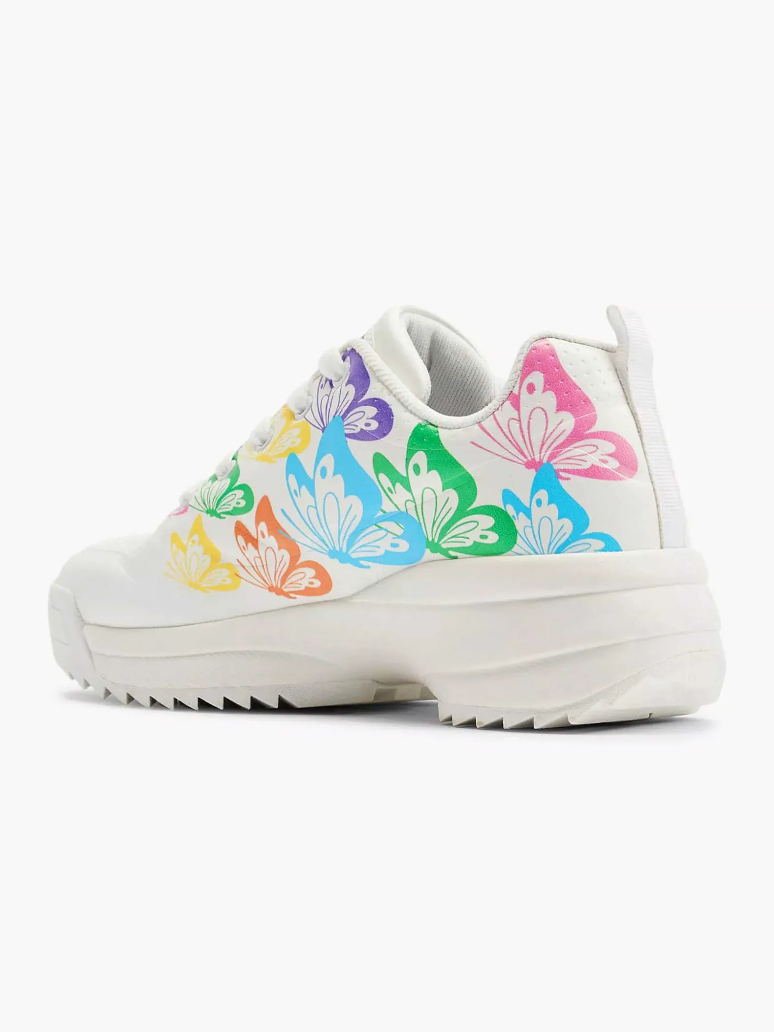 FILA Witte Chunky Sneaker Vlinders-Dames Sneakers