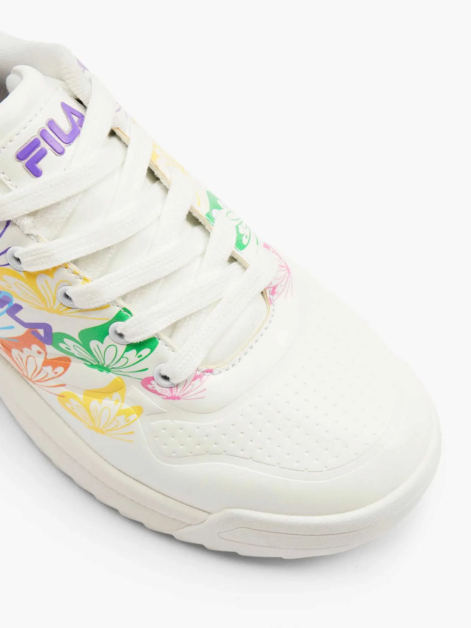 FILA Witte Chunky Sneaker Vlinders-Dames Sneakers