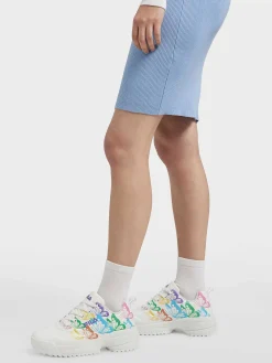 FILA Witte Chunky Sneaker Vlinders-Dames Sneakers